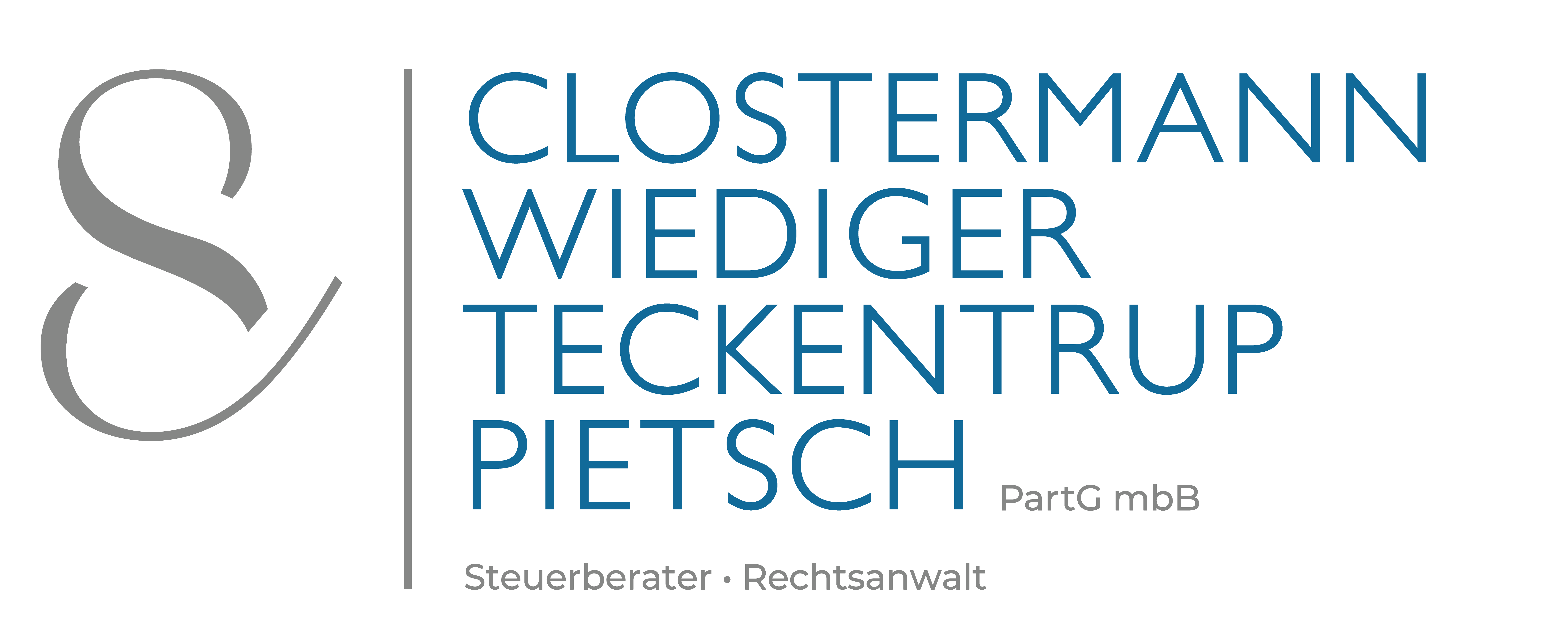 CLOSTERMANN WIEDIGER TECKENTRUP PIETSCH
PartG mbB Steuerberater